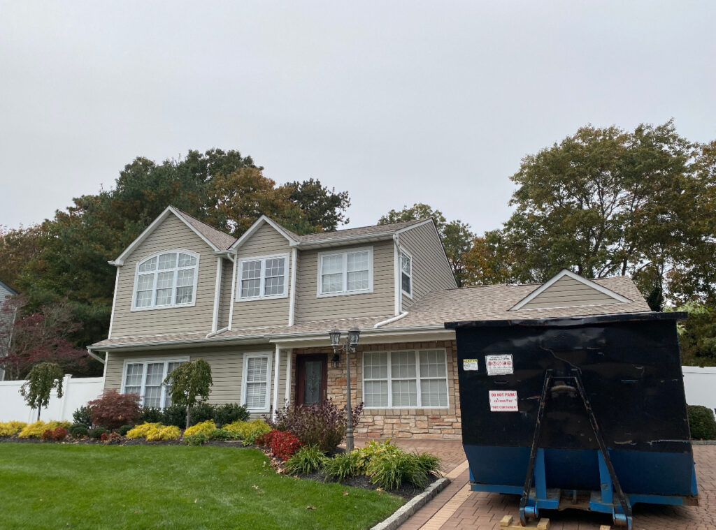 Completed roofing project by New Image G.C. Roofing